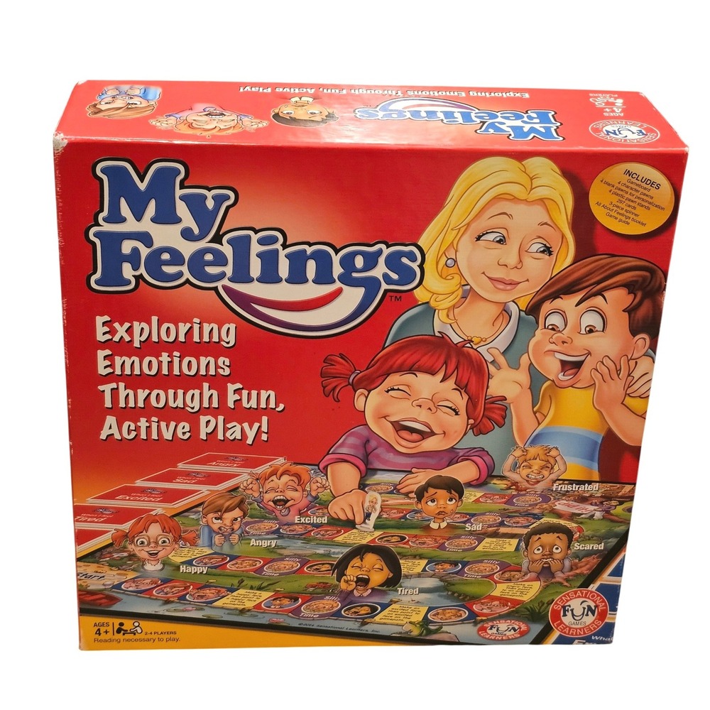 Sensational Learner My Feelings Educational Board Game Social Emotional Learning